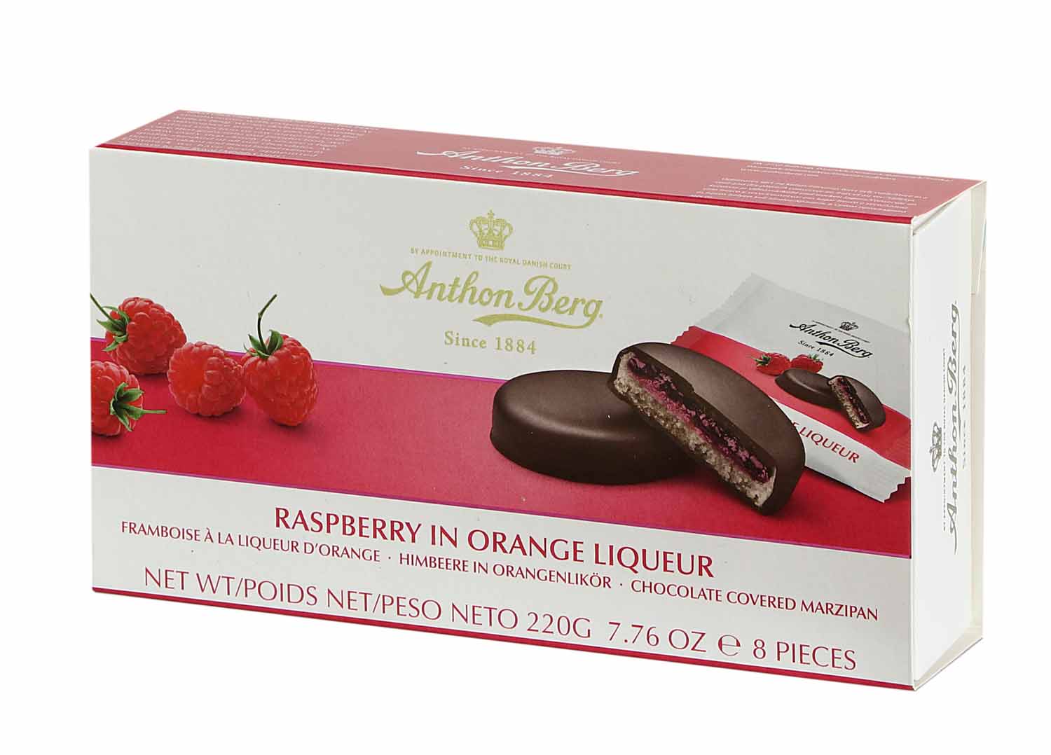 Anthon Berg Raspberry In Orange Liqueur